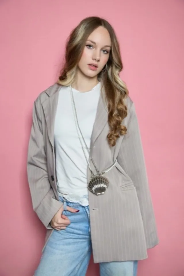 Ученица школы моды Pink Models, портретная фотосъёмка